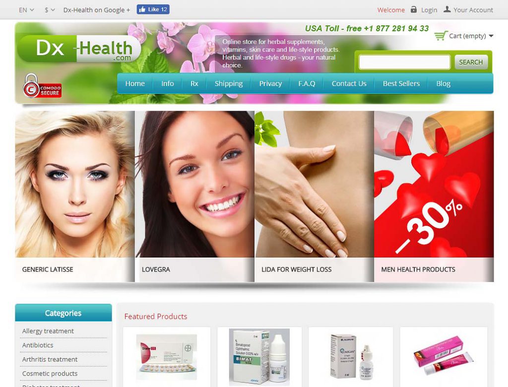 Reviews. Rogue Drugstore with a LowReliability Rating