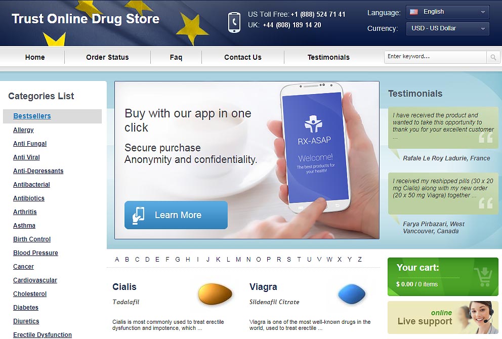 More info pharmacy interface