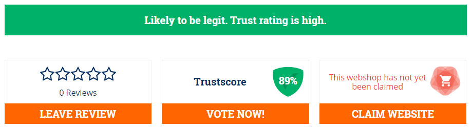 high trust rating