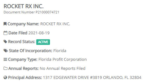 Company status active