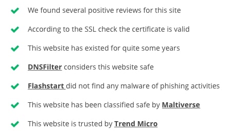 Positive highlights lots of good signs