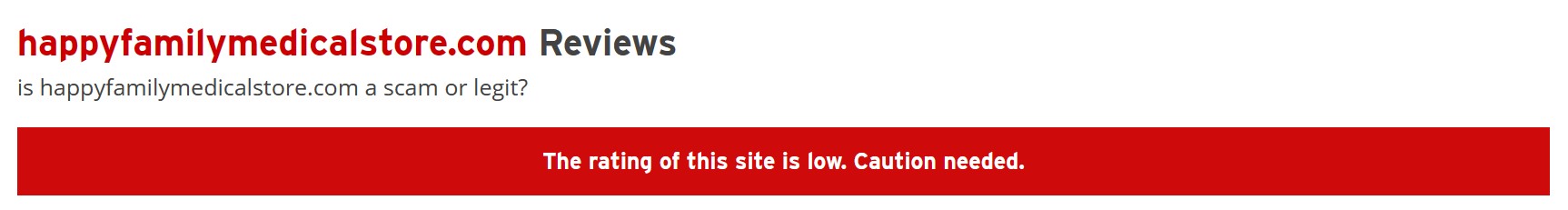 scamadviser rating low trust