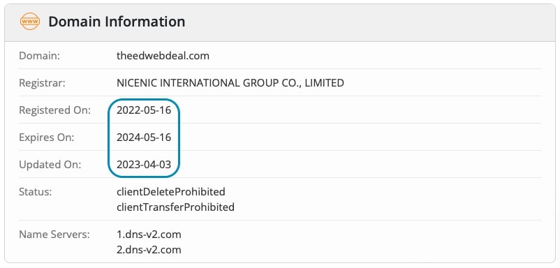 Whois check in business since 2022