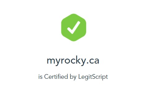 Legitscript status certified