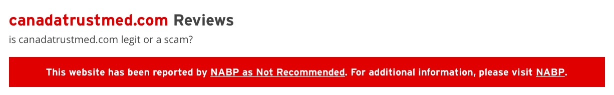 Scamadviser rating the lowest