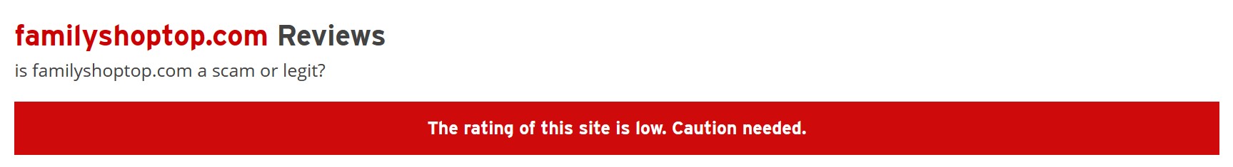 Scamadviser rating low trust