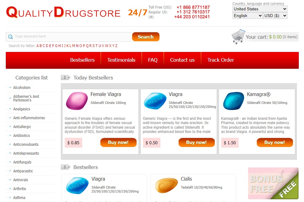 Pharmacy check main page