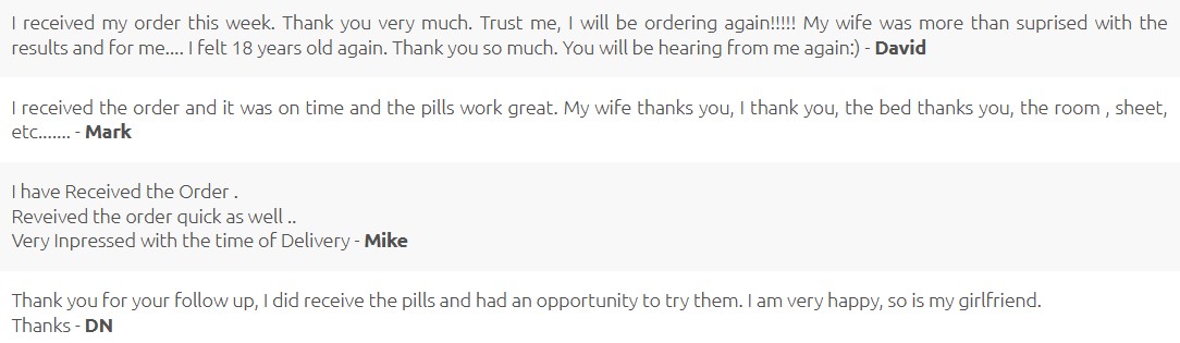 Customer testimonials untrustworthy