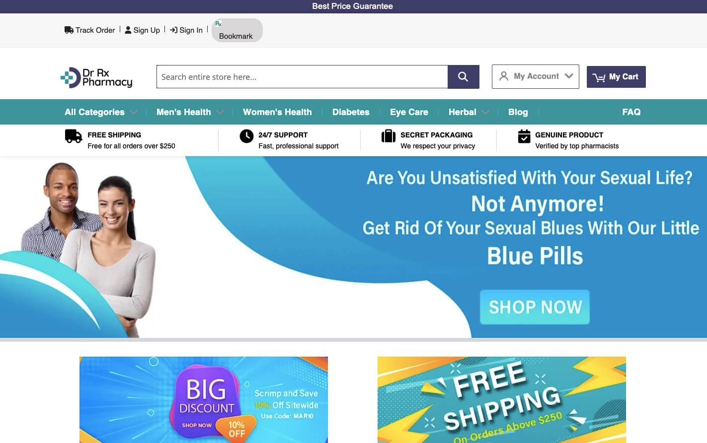 Pharmacy info common view