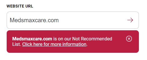 NABP status on the list of unsafe pharmacies