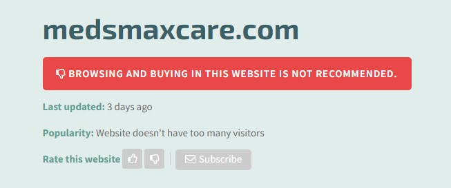 Scamner rating 13% of trust