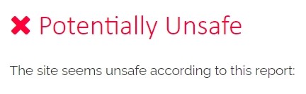 Final verdict unsafe