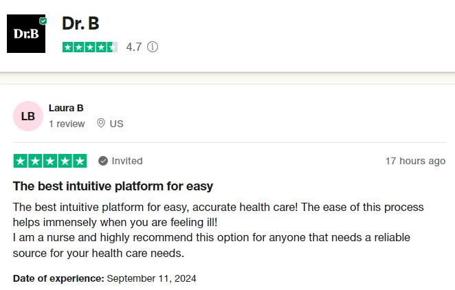 Trustpilot rating excellent