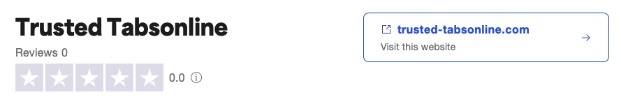 Trustpilot profile empty