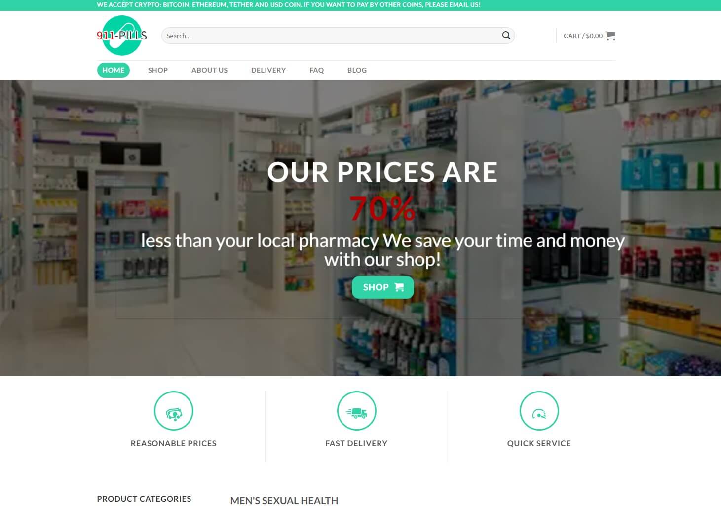 Pharmacy details common view