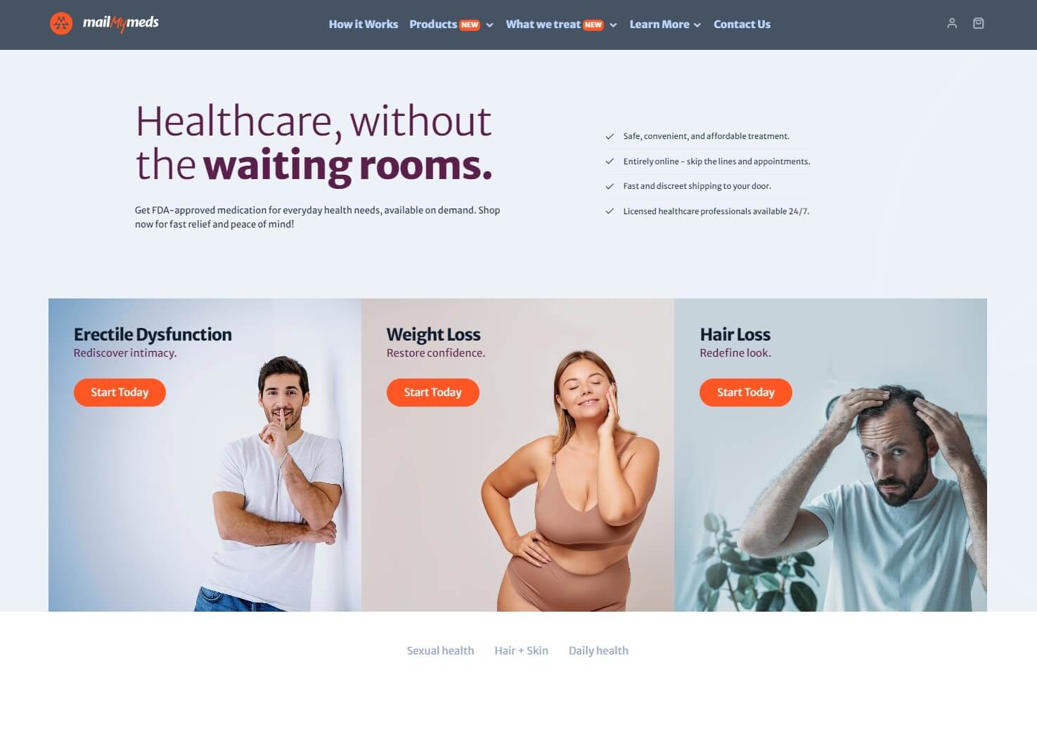 Pharmacy check main page