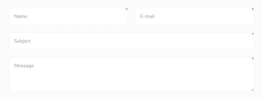 Contact form online form