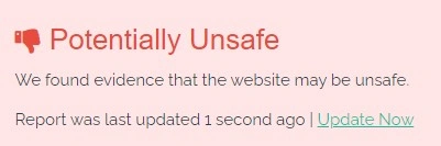 Pharmacy status unsafe