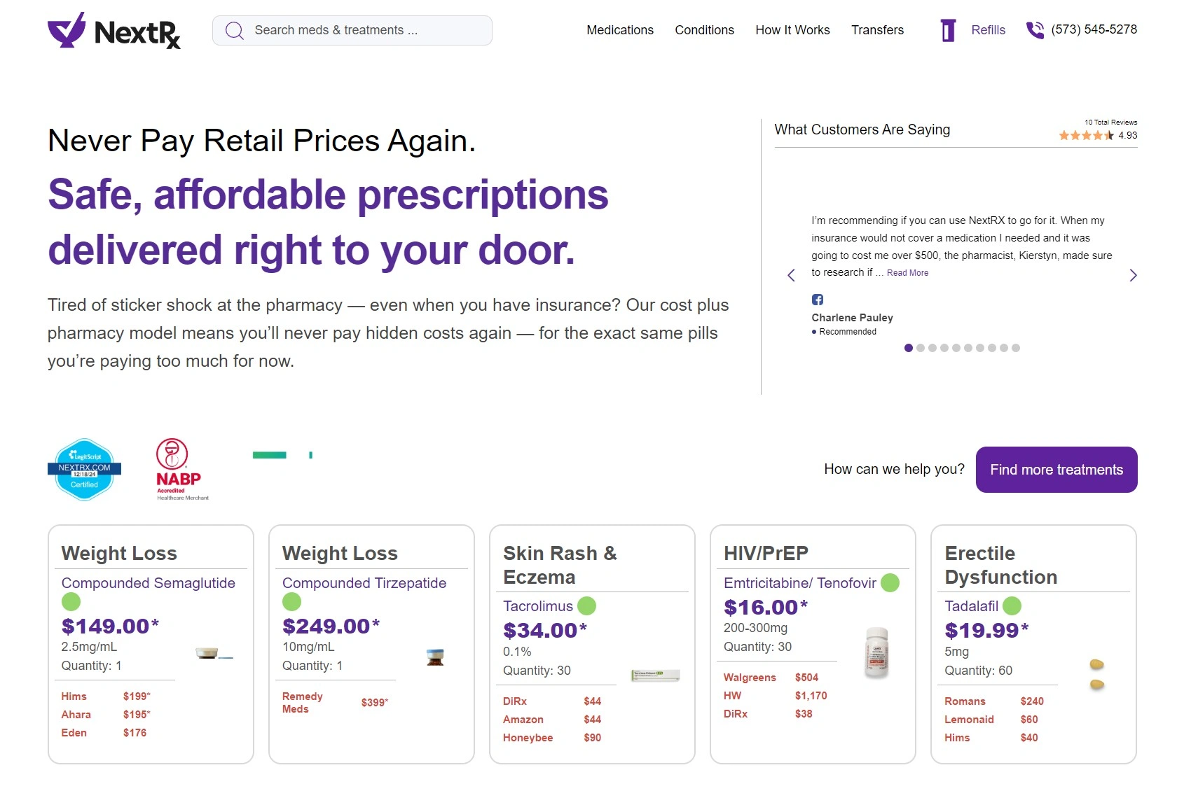 Pharmacy check overview