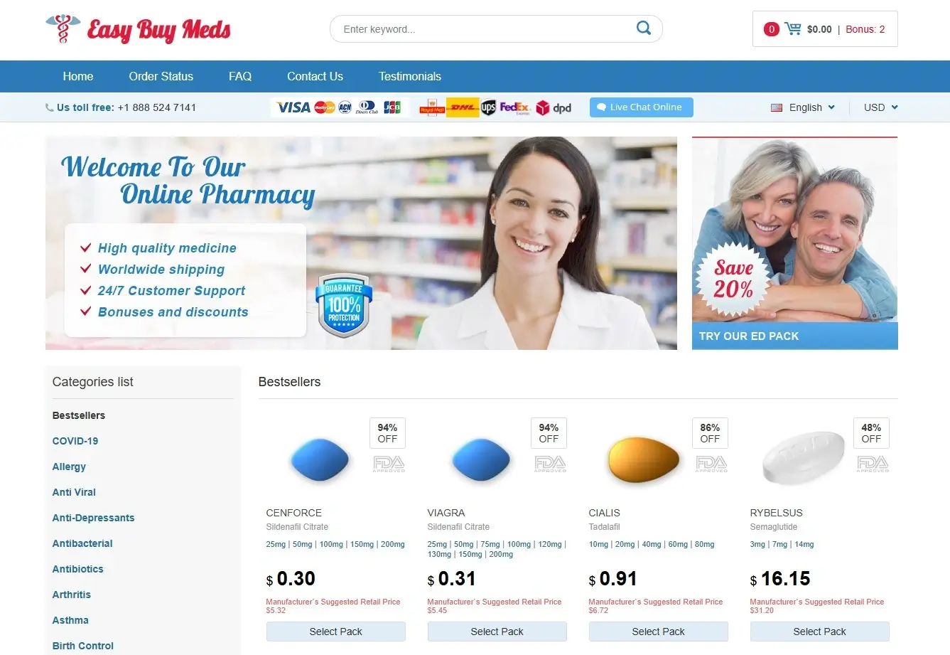 Pharmacy check common view