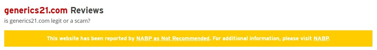 Scamadviser rating low trust