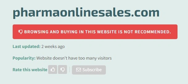 Scamner rating a trust rating of 23%